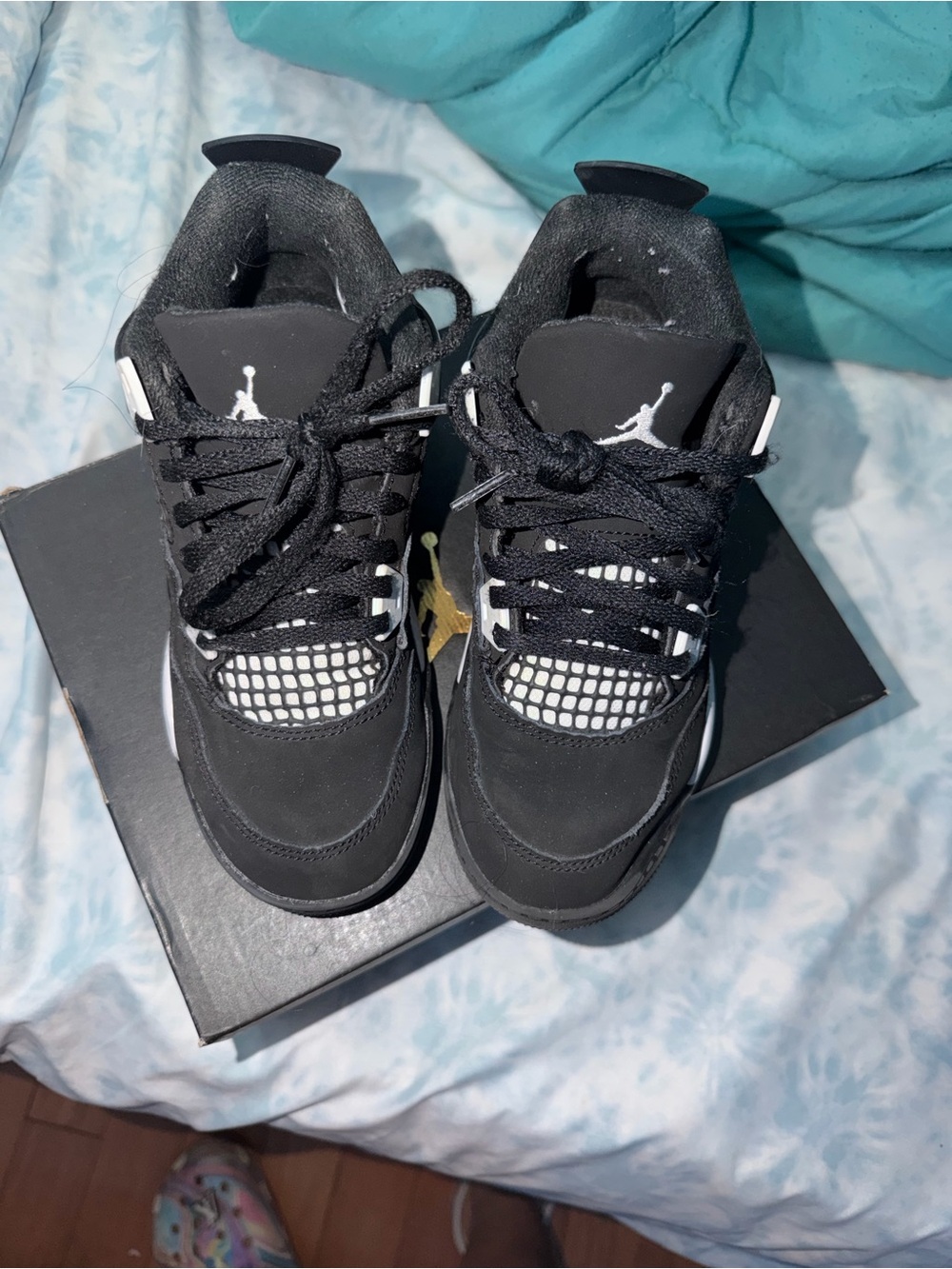 Jordan retro 4
Size 1 
Great condition , they been use but not damage